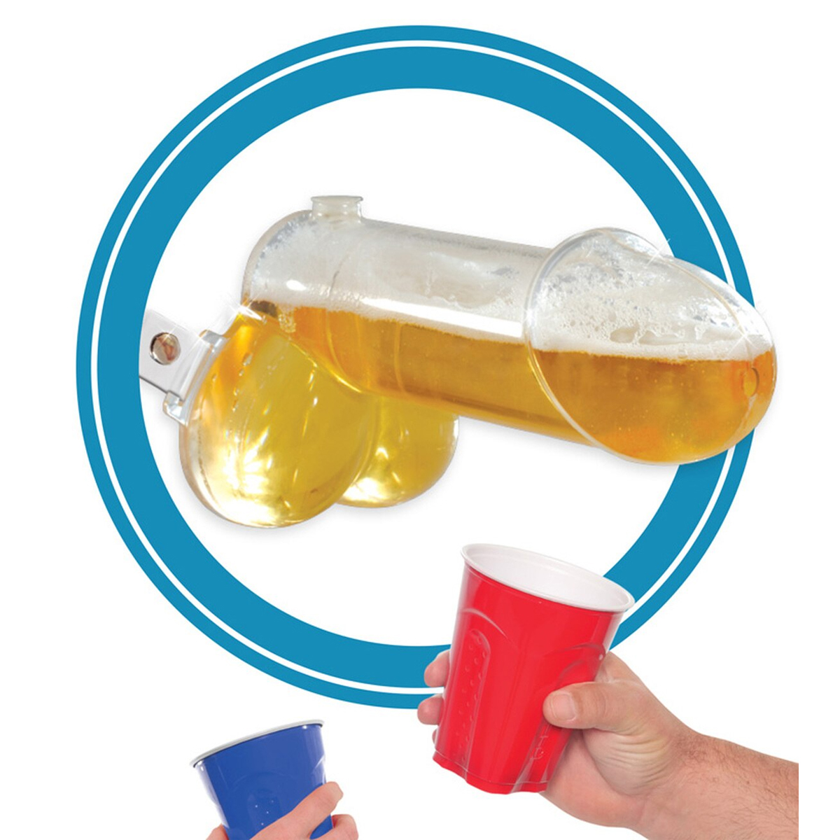 Arnés dispensador de bebida