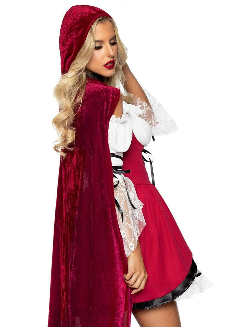 Disfraz de Caperucita roja capa larga