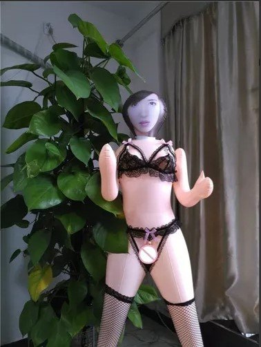 Muñeca inflable con vibración