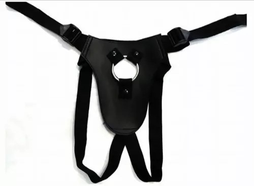 Arnés con argolla de metal