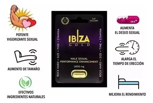 Ibiza Gold Pastilla Vigorizante Hombre